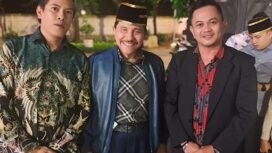 Jenderal TNI (Purn.) Prof. Dr. A.M Hendropriyono, S.T., S.H., M.H (tengah) seusai acara silaturahmi dan bukber di Kraton Majapahit bersama Sultan Banjar Sultan Cevi Yusuf Al Banjari dan Demang Irfan Fajrianoor di Jakarta (foto : ist/ricek.id)