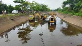 Pembersihan irigasi Riam Kanan di Martapura pada 2021 silam. Foto: MC Kalsel