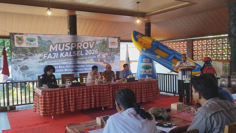 Musprov III FAJI Kalsel Tetapkan Bandi Chairullah Kembali Pimpin Periode 2026–2030