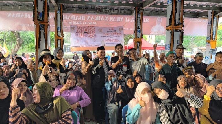 Safari Ramadan Hanura di Banjarbaru, Ratusan Paket Sembako Dibagikan ke Warga