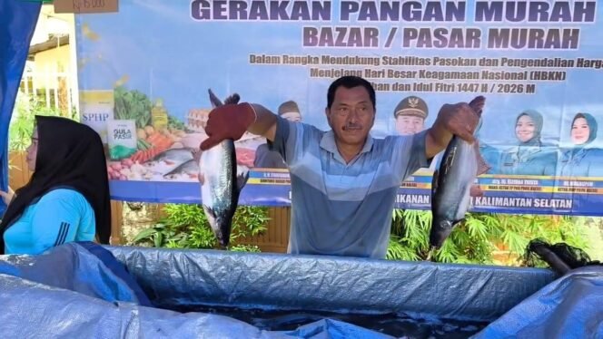 
 Gerakan Pangan Murah di Kalsel Sediakan Ikan Patin Segar Rp10 ribu per kilogram