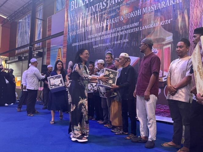 
 Lintas Jawa Group Berbagi Kebahagiaan Ramadan Bersama Warga dan Anak Yatim