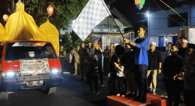 
 89 BPK Relawan Buser 690 Banjar Ikuti Pawai Gema Takbiran di Martapura