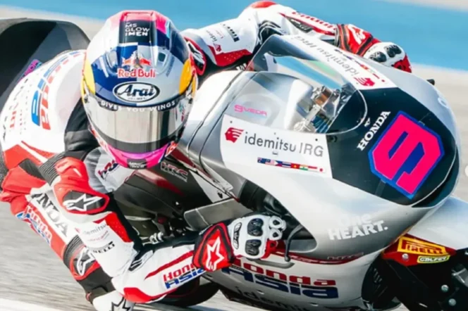 
 Veda Ega finis kelima di seri pertama (sumber : MotoGP)
