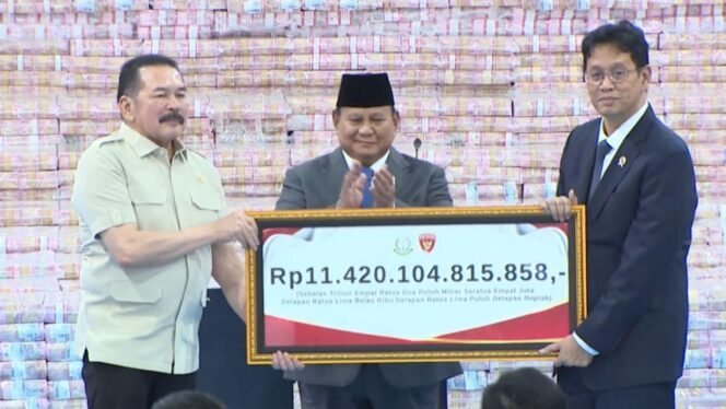 
 Negara Selamatkan Rp11,42 triliun dari Penertiban Hutan dan Korupsi