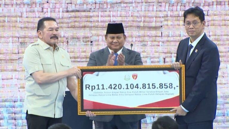 Negara Selamatkan Rp11,42 triliun dari Penertiban Hutan dan Korupsi