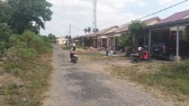 Kondisi di salah satu lingkungan perumahan di Kabupaten Banjar, Rabu (29/4/2026). foto: Haris Ricek.ID