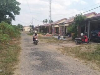 Kondisi di salah satu lingkungan perumahan di Kabupaten Banjar, Rabu (29/4/2026). foto: Haris Ricek.ID
