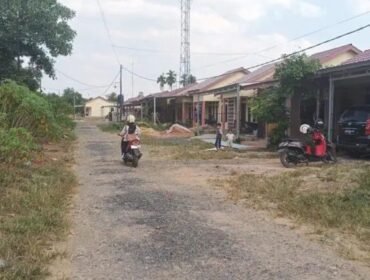 Kondisi di salah satu lingkungan perumahan di Kabupaten Banjar, Rabu (29/4/2026). foto: Haris Ricek.ID