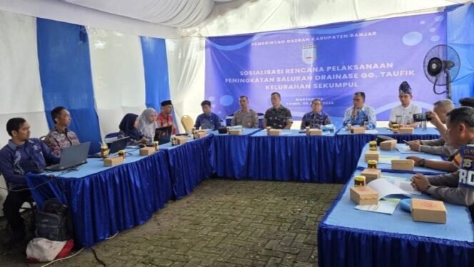 
 Drainase Gang Taufik Sekumpul Akan Diperbaiki