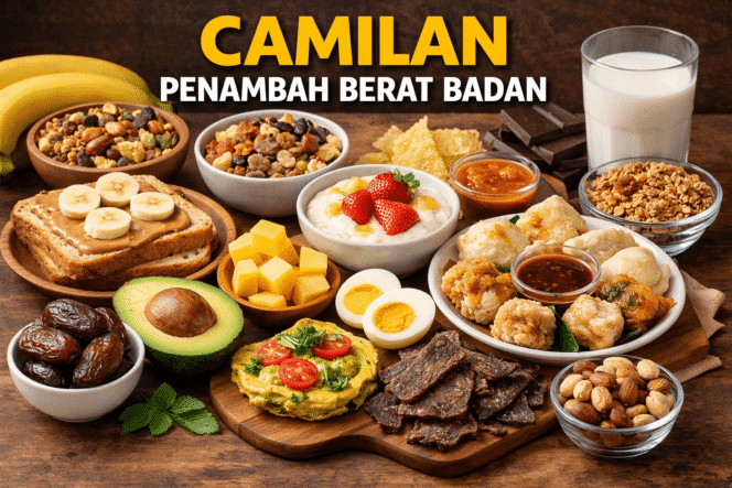 
 Camilan Sehat Bantu Naikkan Berat Badan Secara Optimal