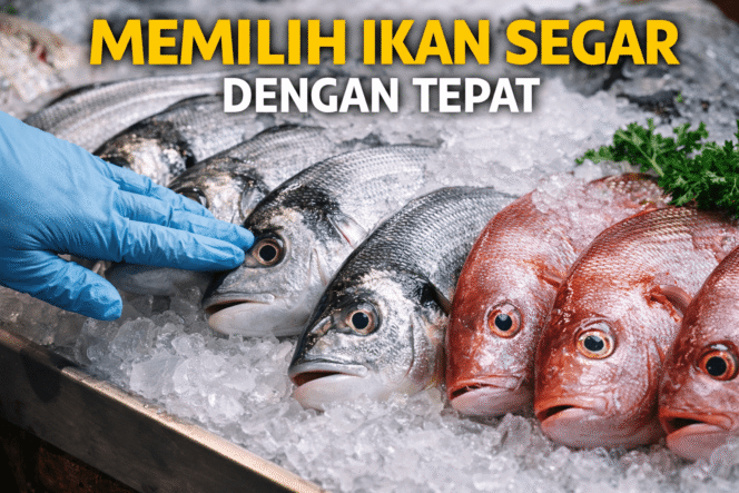
 Cara Memilih Ikan Segar Agar Aman dan Bernutrisi