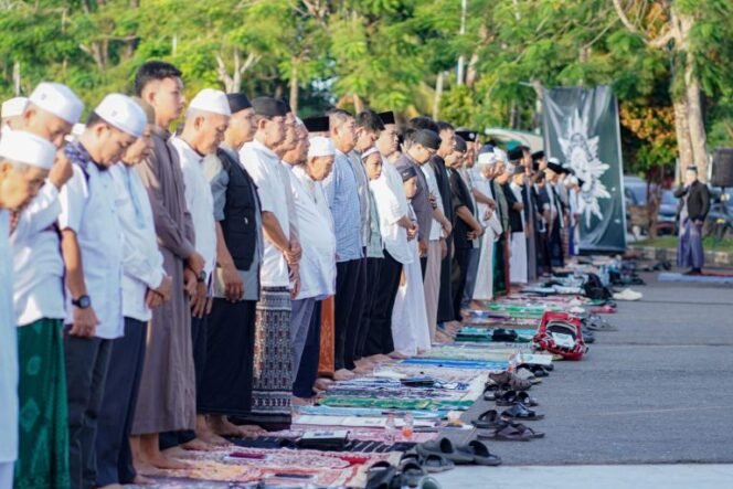 
 Sholat Iduladha di Murdjani, Wali Kota Banjarbaru Ajak Warga Jaga Ukhuwah