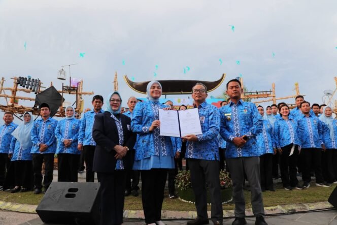 
 Di Festival Musik Sampah Teluk Kelayan, Ananda Resmi Pimpin KORMI Banjarmasin
