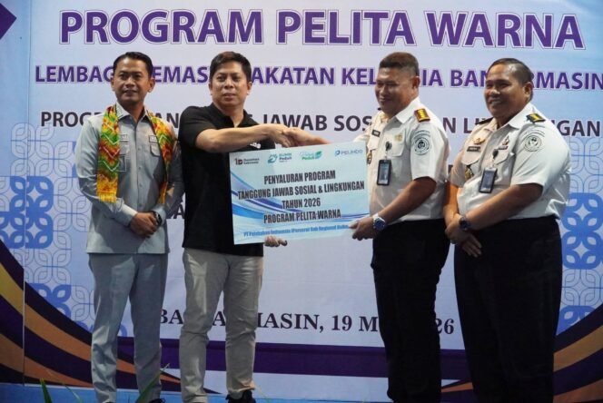 
 Penyaluran Pelita Warna di Lapas Kelas IIA Banjarmasin, Wali Kota Dukung Kemandirian Warga Binaan