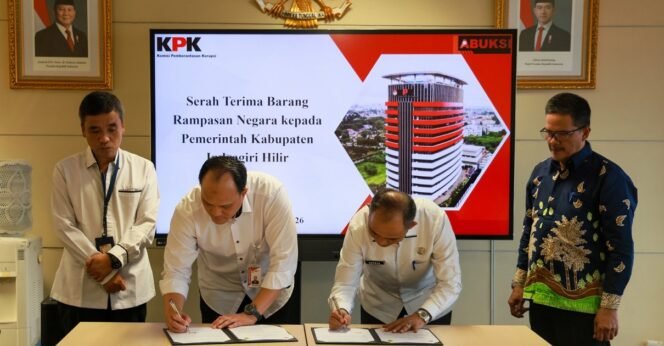 
 Dukung Ketahanan Pangan, KPK Hibahkan Aset Rampasan Rp3,6 Miliar