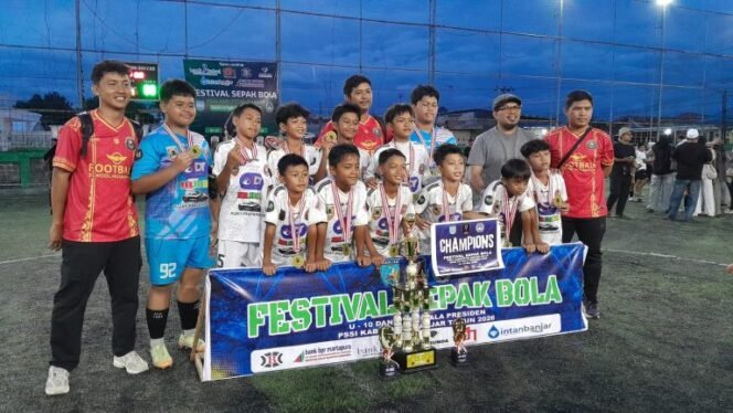
 PSSI Banjar Seleksi Talenta Muda Melalui Festival Sepak Bola KU 10 & KU 12