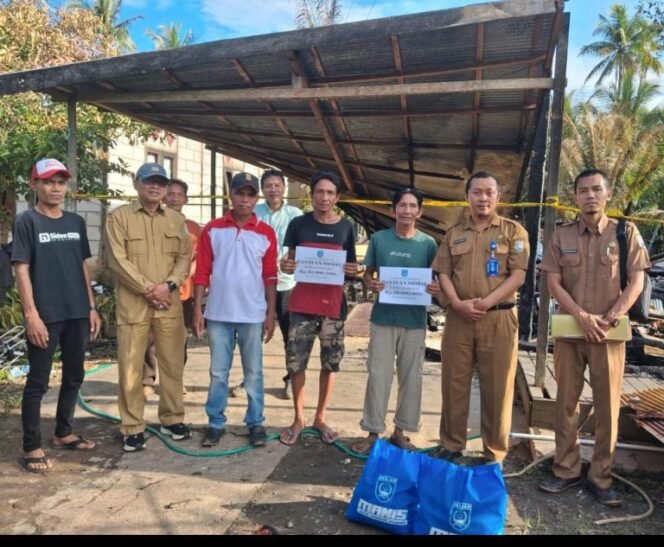 
 Kebakaran di Desa Jambu Raya, Bupati Banjar Segera Salurkan Bantuan