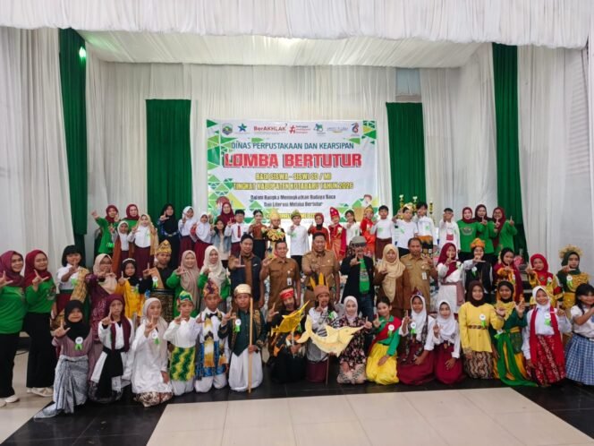
 Menyambut Hari Jadi ke-76, Dispersip Kotabaru Gelar Lomba Bertutur