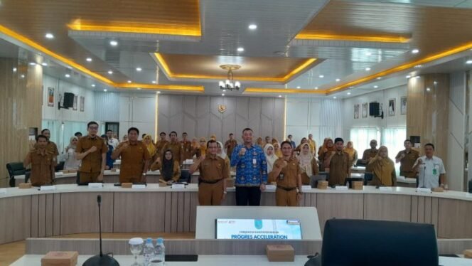 
 Evaluasi Progres Pembangunan, Sekda Banjar Pastikan Bermanfaat Langsung bagi Masyarakat