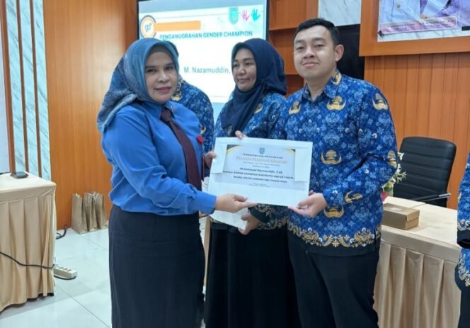 
 Komitmen Pembangunan Inklusif, Enam Tokoh di Kabupaten Banjar Raih Gender Champion 2026