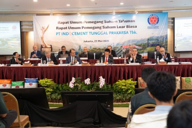 
 Gelar RUPS 2026, Indocement Bagikan Dividen Rp1,54 Triliun