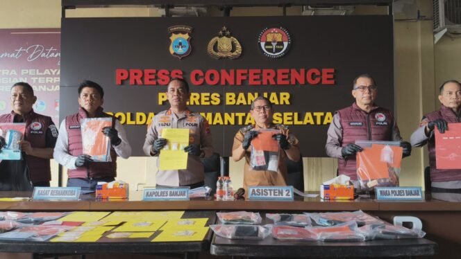 
 Polres Banjar Ungkap Puluhan Kasus Narkoba Selama Operasi Antik Intan 2026