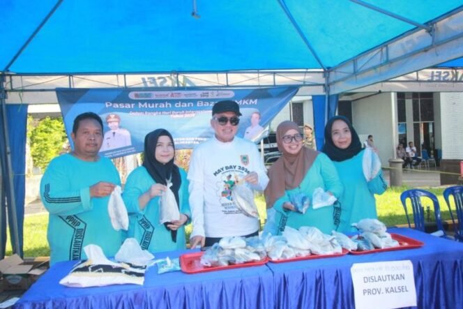 
 Tak Hanya Seremoni, Peringatan Hari Buruh Kalsel Diisi Rangkaian Kegiatan Produktif