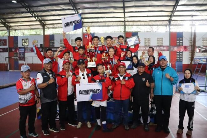 
 Kontingen POPDA HSS Sapu Bersih Emas Sepak Takraw