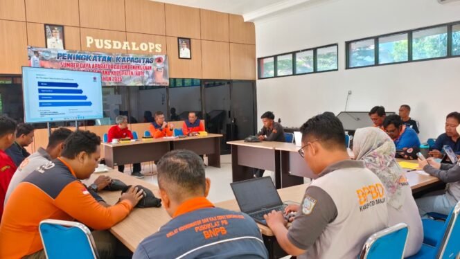 
 BPBD Banjar Bekali Aparaturnya Sistem Deteksi Dini & Pencegahan Karhutla