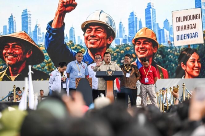 
 Komitmen Lindungi Buruh, Prabowo Berupaya Tekan Kejadian PHK