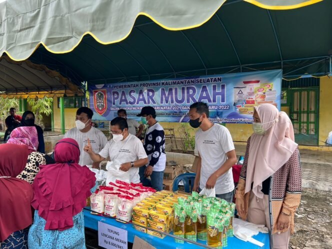 
 Pemprov Kalsel Gelar Pasar Murah di 13 Kabupaten/Kota Jelang Iduladha