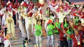 Kamis, 30 April 2026. NOC - ABG26 - NMA - Closing Ceremony Ceremony di Yasha Park, Sanya - China