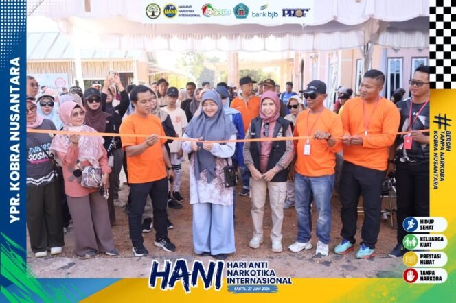 
 Peringati HANI 2026, YPR Kobra Bersama Dinsos Kalsel Ajak Masyarakat Lawan Narkoba