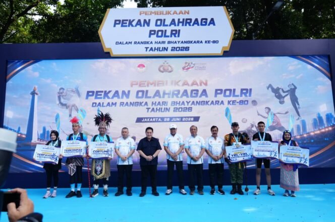 
 Buka Pekan Olahraga Jelang Hari Bhayangkara ke-80, Wakapolri Tegaskan Semangat “Polri untuk Masyarakat”