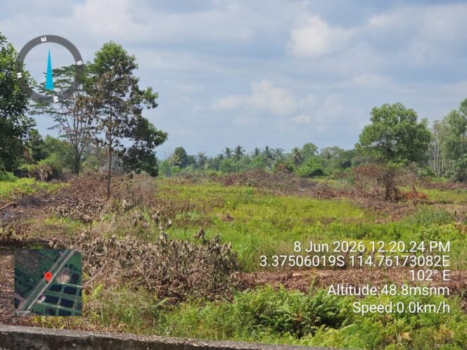 
 Lakukan Groundcheck Hotspot di Martapura Barat, BPBD Banjar Sosialisasi Pencegahan Karhutla
