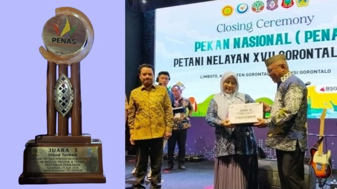 
 Kabupaten Banjar Bawa Pulang Juara III Stand Terbaik dari PENAS KTNA XVII Gorontalo