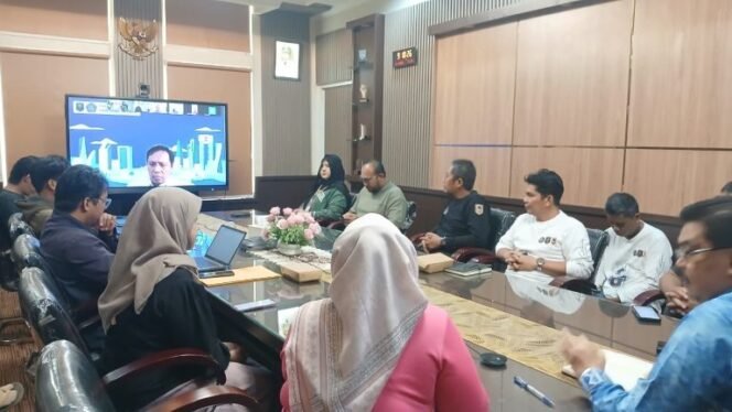 
 Matangkan Kerjasama dengan PSSN, Diskominfo Kalsel Gelar Rapat Daring Bahas Draft PKS