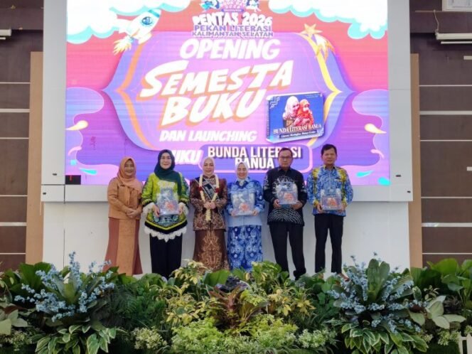 
 Bunda Literasi Banua Luncurkan Buku, Jadi Panduan Praktis Cerdaskan Masyarakat
