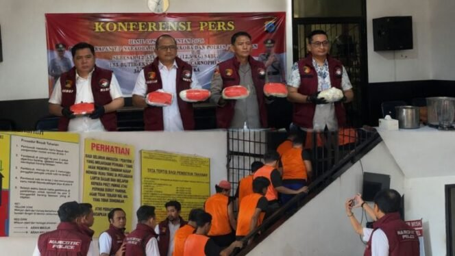 
 Polda Kalsel Sita 12,5 Kg Sabu dalam Operasi Antik Intan 2026