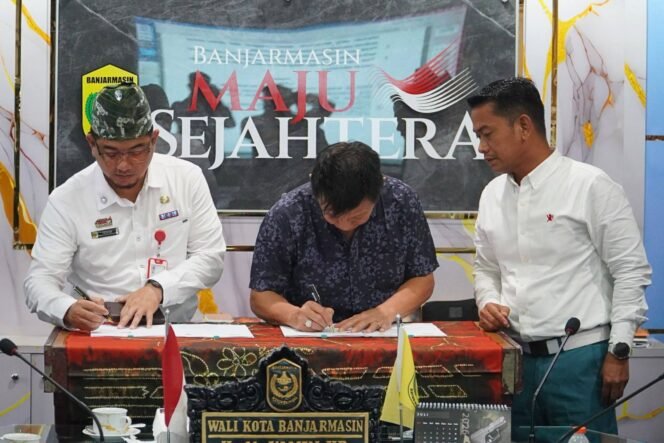 
 Hadirkan Ruang Publik & Media Iklan Bernilai Ekonomi, Pemko Banjarmasin Gandeng CV Budi