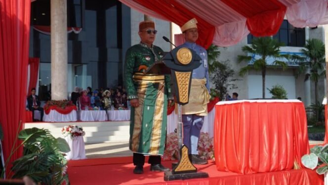 
 Bupati Kotabaru Pimpin Peringatan Hari Lahir Pancasila & HUT ke-76 Kotabaru