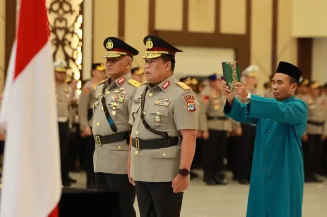 
 Polda Kalsel Gelar Sertijab, Brigjen Pol Noviar Resmi Jabat Wakapolda
