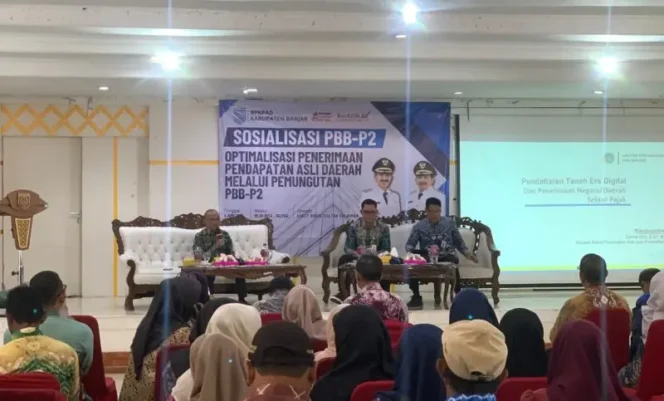 
 Genjot Optimalisasi PBB-P2, Pemkab Banjar Libatkan Pembakal dan Lurah dalam Peningkatan PAD