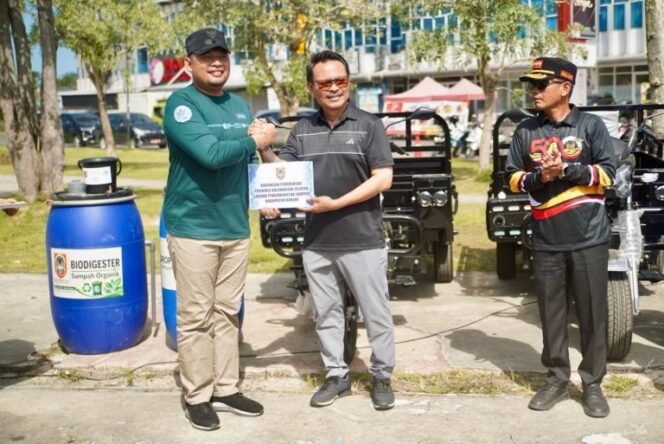 
 Hari Lingkungan Hidup Sedunia, Kabupaten Banjar Terima Armada & Biodigester Perkuat Pengelolaan Sampah