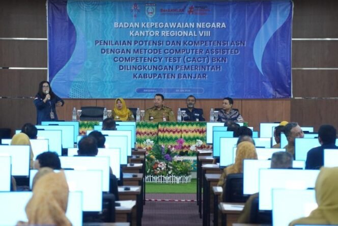 
 Melalui Penilaian Kompetensi ASN, Pemkab Banjar Perkuat Kualitas Pelayanan Publik