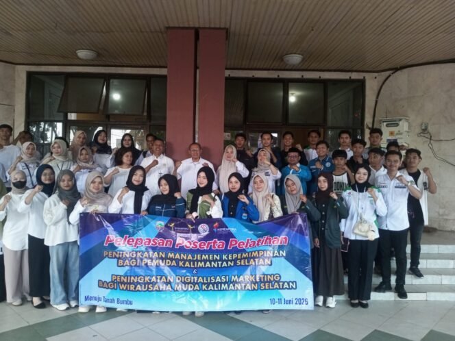 
 Disparpora Kotabaru Berangkatkan 30 Pemuda Ikuti Pelatihan Kepemimpinan & Digitalisasi Pemasaran