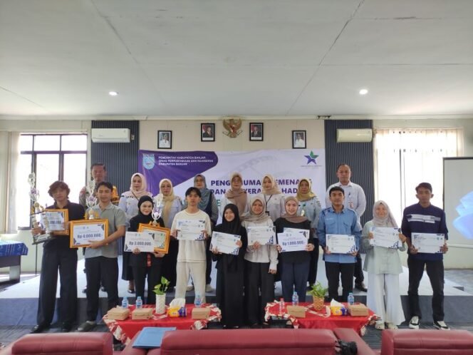 
 Lomba Video Konten Literasi 2026, Dispersip Banjar Umumkan 10 Karya Terbaik