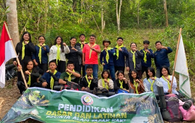 
 Pecinta Alam Tapak Kaki Sukses Gelar DIKSARLA Angkatan XI Tahun 2026, Sembilan Peserta Resmi Menjadi Anggota Muda