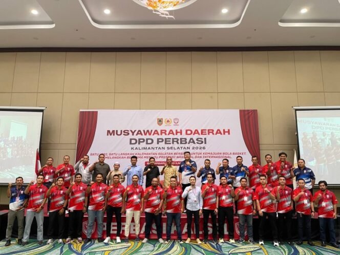 
 Pimpin Perbasi Kalsel 2026-2030, Bang Dhin Prioritaskan Pembinaan Atlet Muda & Database Basket